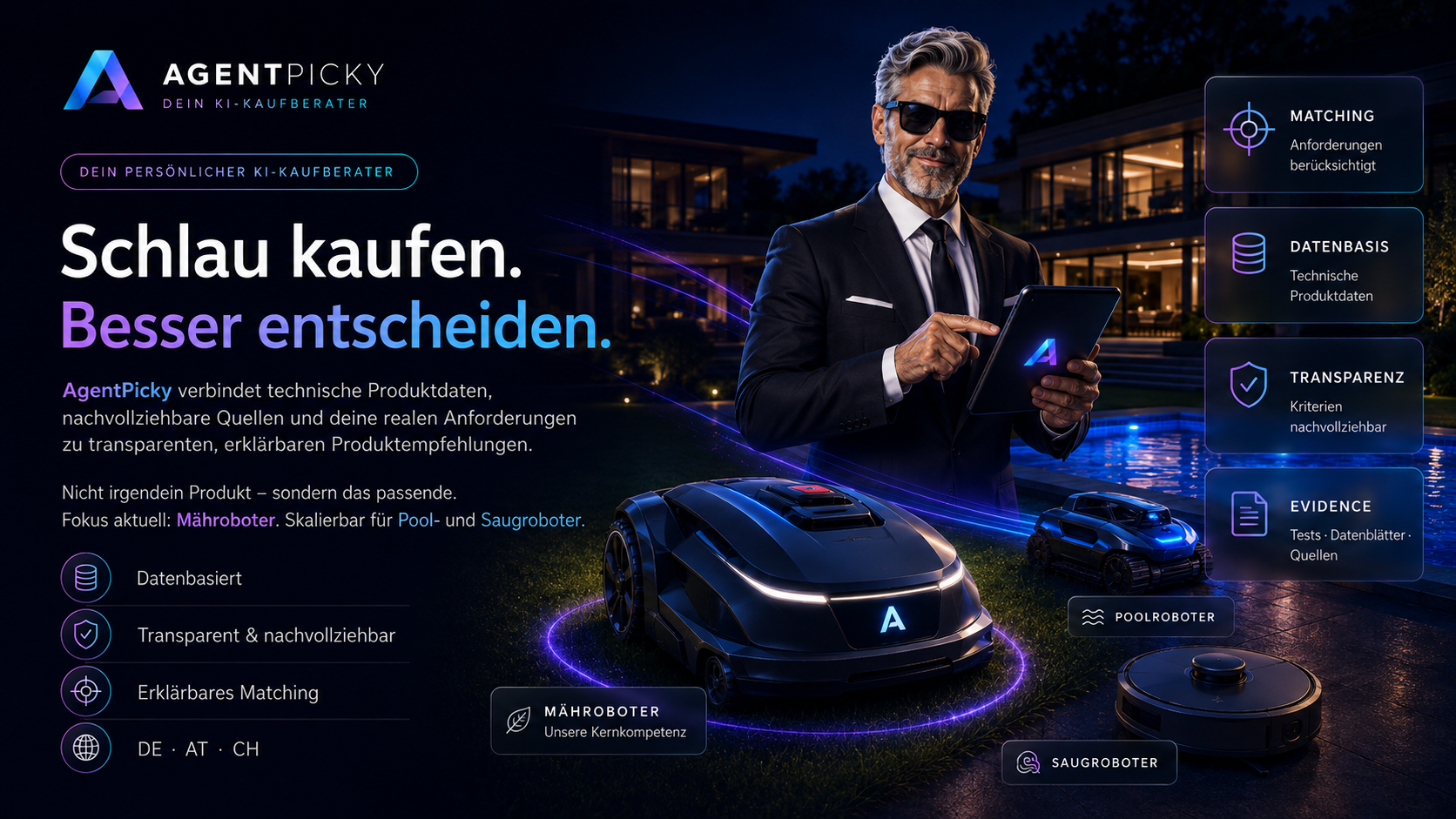 AgentPicky KI-Kaufberater für transparente und erklärbare Produktempfehlungen